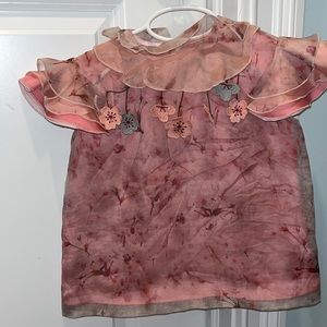 Nikolia girls top size 1-2Y